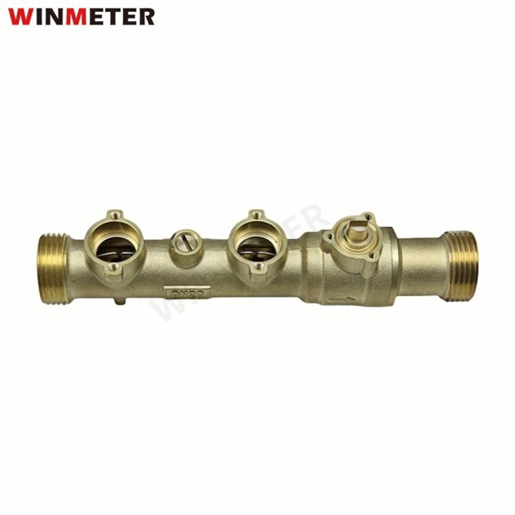 Brass Ultrasonic Water Meter Pipe Section factory